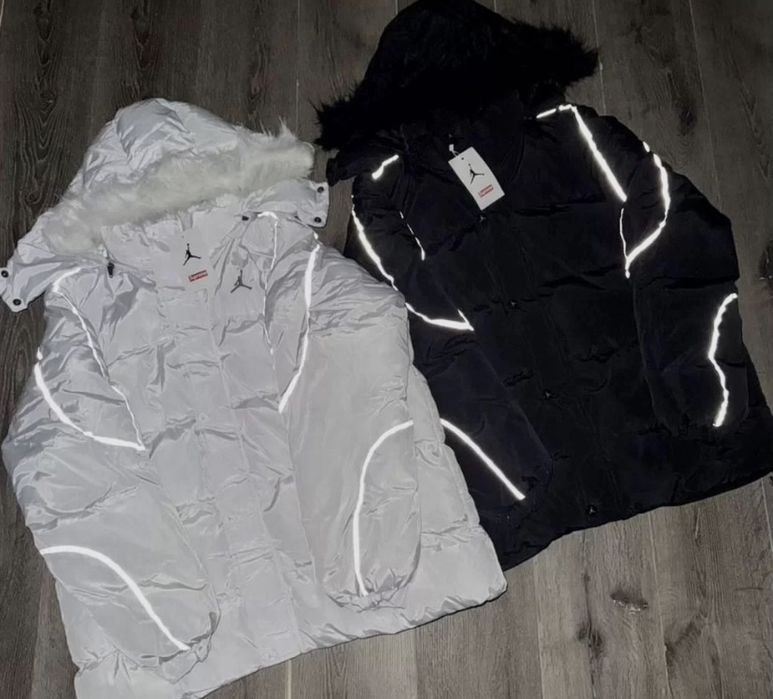 Пуховик Supreme x jordan