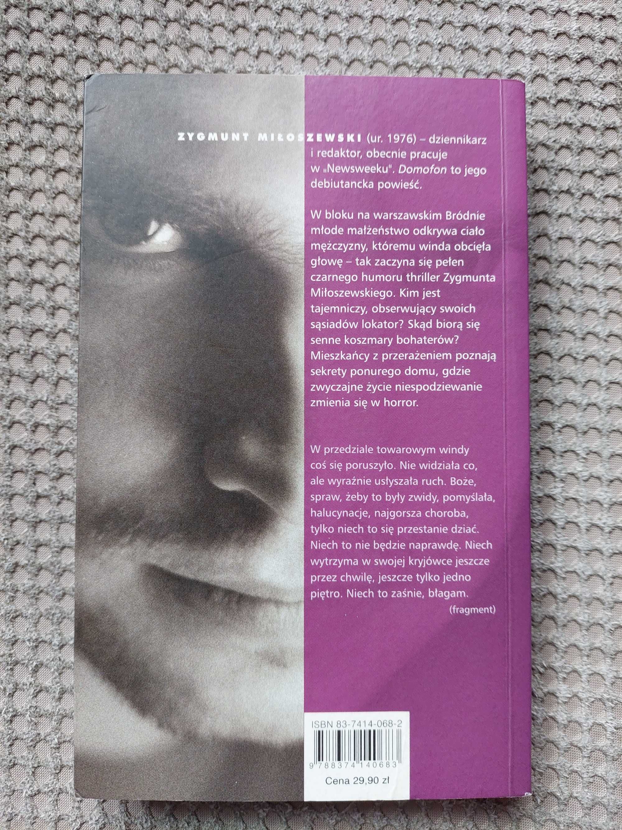 "DOMOFON" Zygmunt Miłoszewski