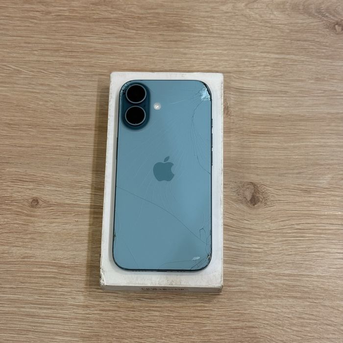 iPhone 16 128GB Teal Neverlock Фіз сім