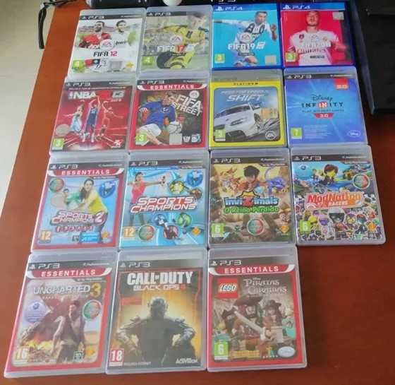 Vendo Jogos PS3 e PS4