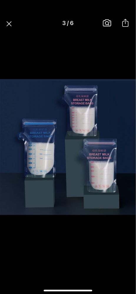 Молоковідсмоктувач Пакети для молока / пакети для грудного молока