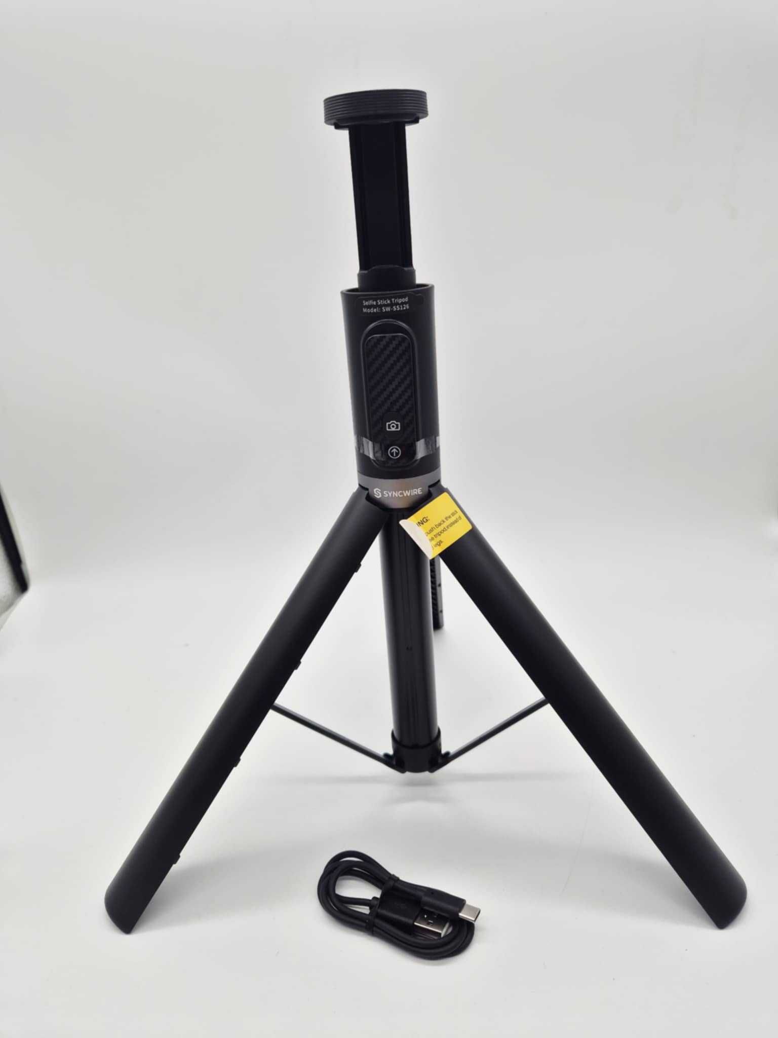 SYNCWIRE Statyw Selfie Stick  BLUETOOTH Pilot USB-C