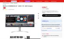 Monitor LG QHD Ultra 34” ULTRAWIDE