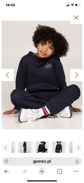 bluza z kapturem Tommy Hilfiger 164 jak nowa
