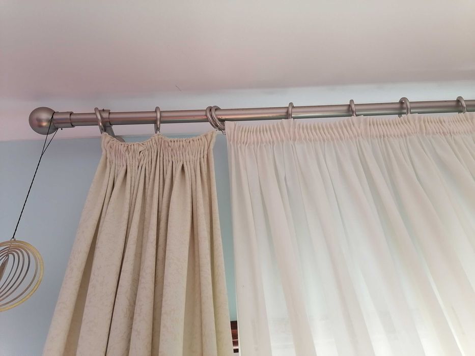 Varões + cortinados