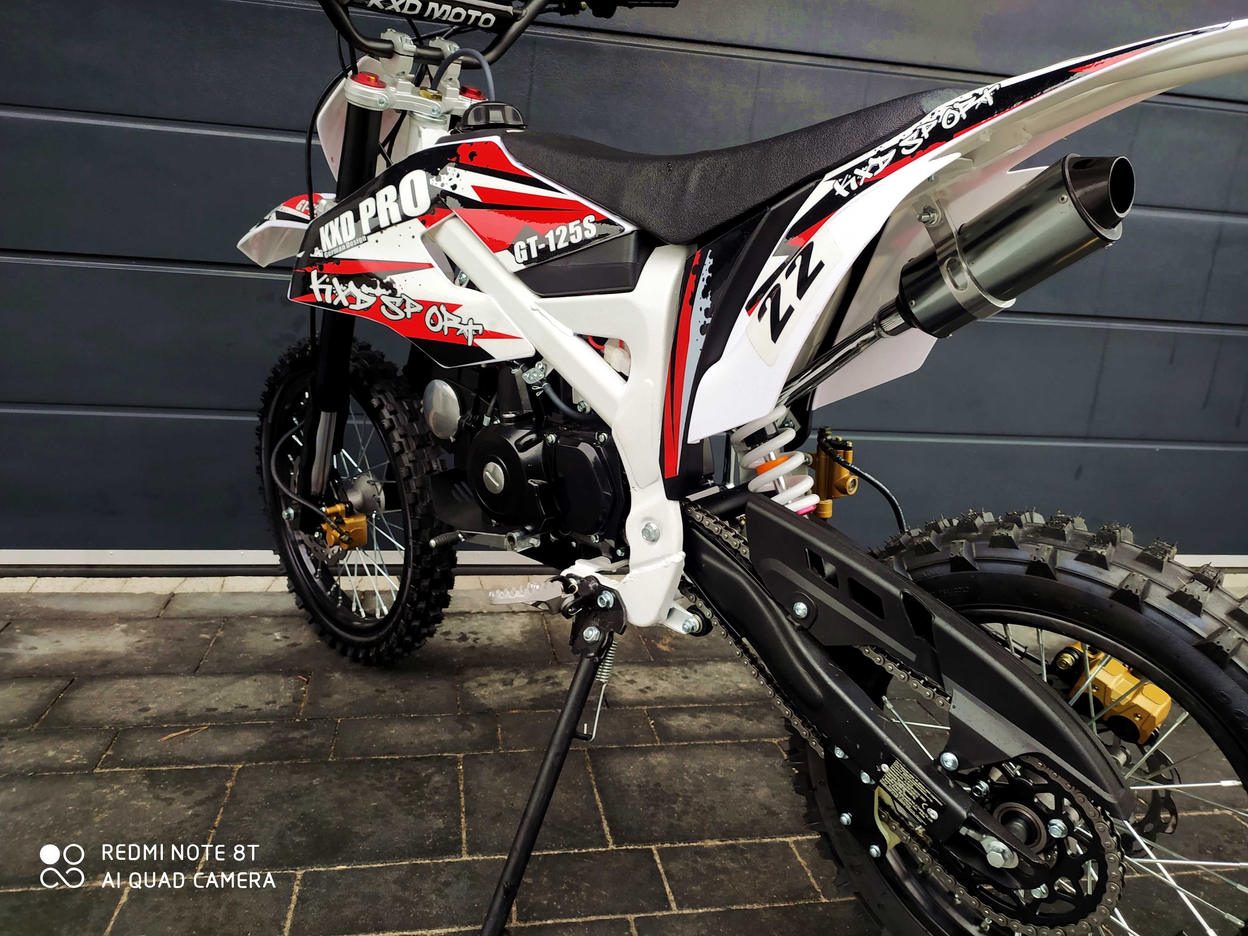 NOWY KXD 612 PRO Najlepszy Cross 125 cc RATY Transport GW
