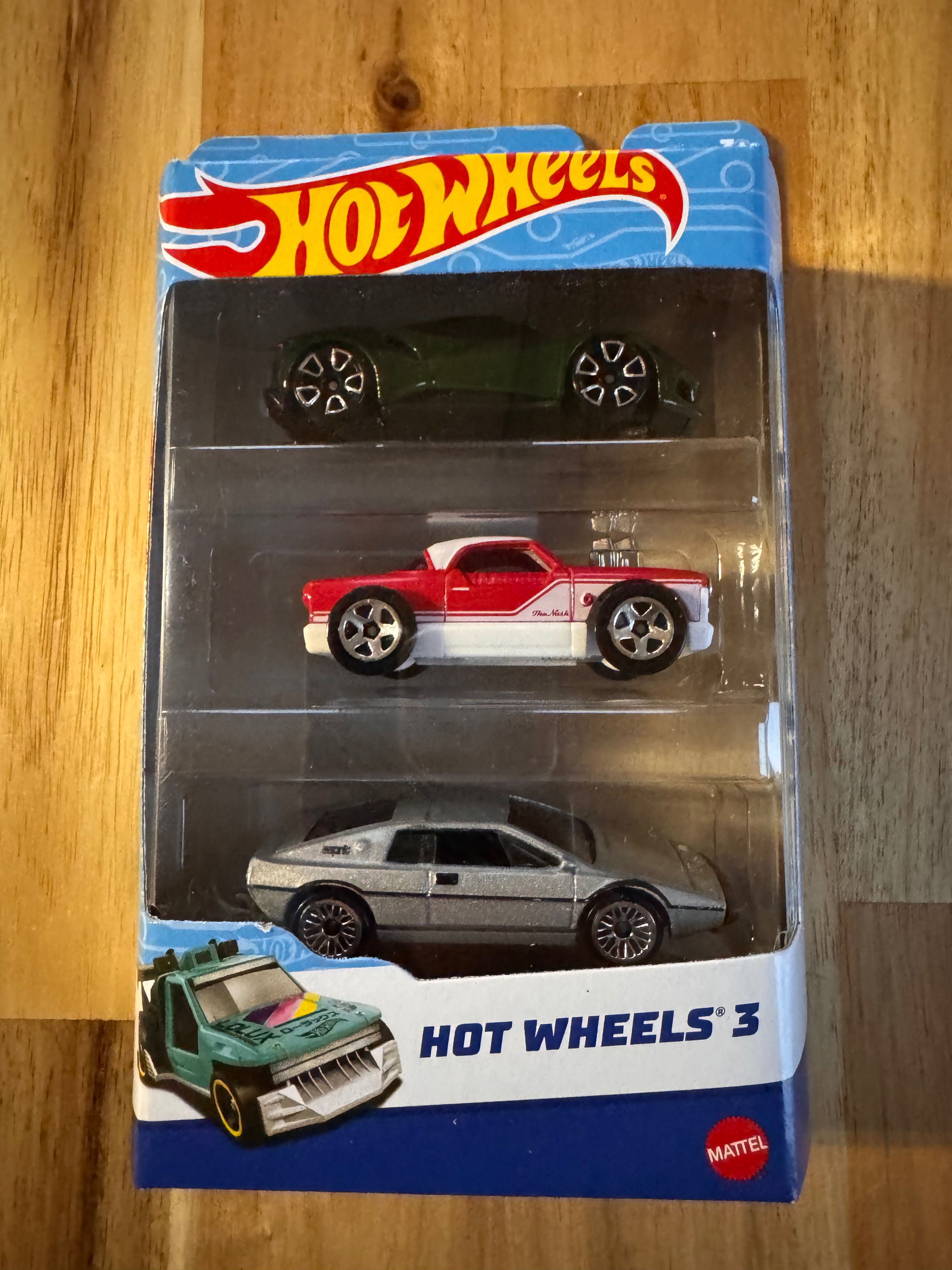 Hot wheels 3-pak Lotus Emira, Lotus Esprit