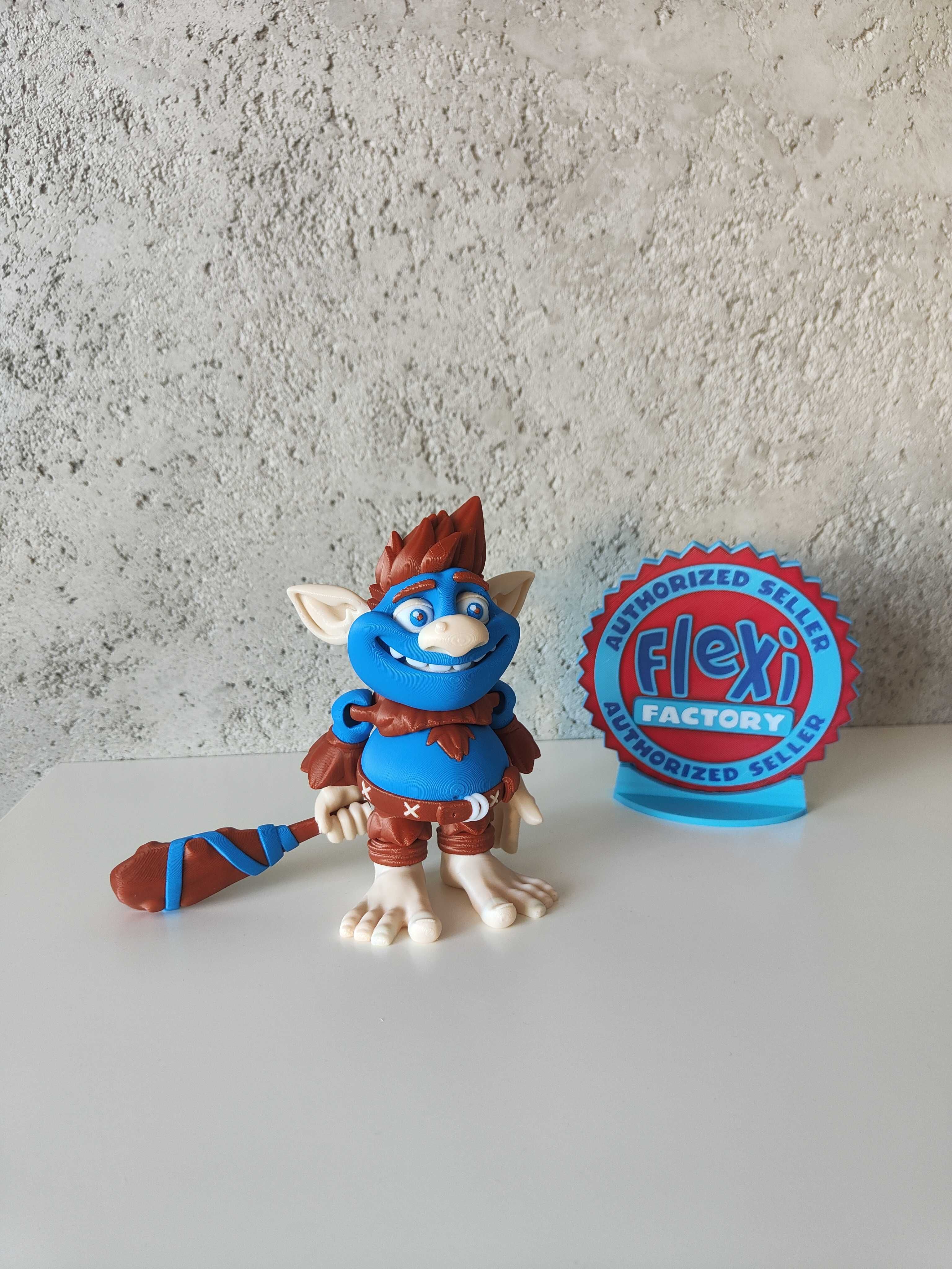 Troll 3d flexi factory wydruki 3d