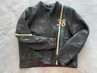 Мотоциклетна шкіряна куртка Cafe Racer, розмір 62-64