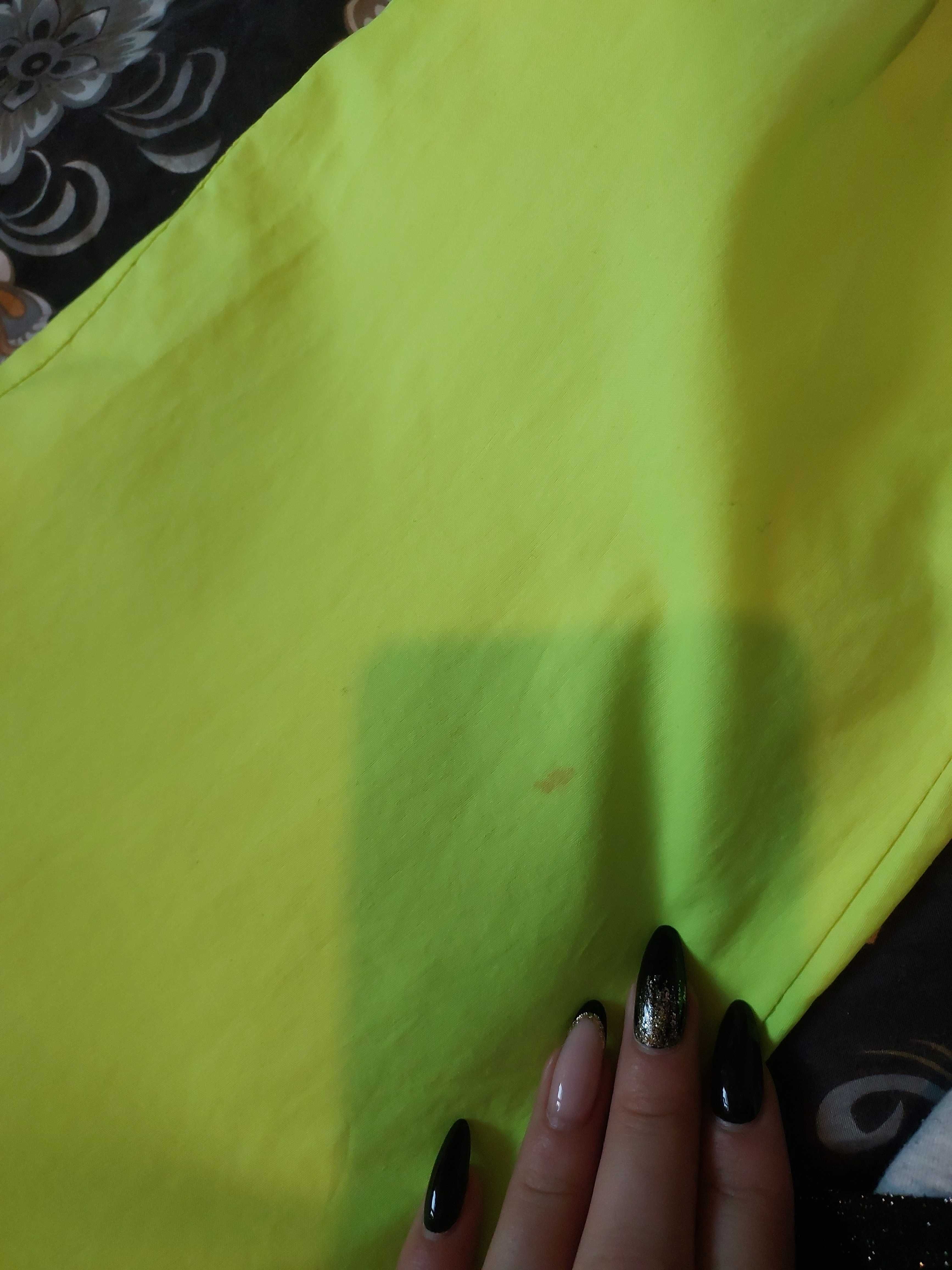 ELHO Kurtka przeciwdeszczowa żółty neon