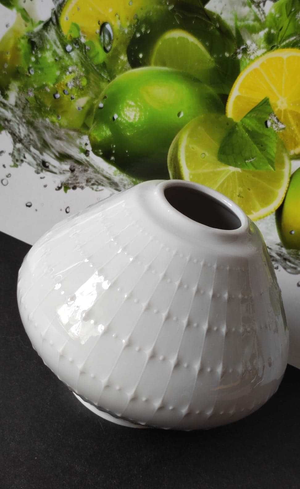 Stara porcelana modernistyczny wazon UFO Edelstein 856/0 Design WGP