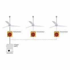 Wentylator mieszacz powietrza do obór MultiFan - PV600-Helikopter
