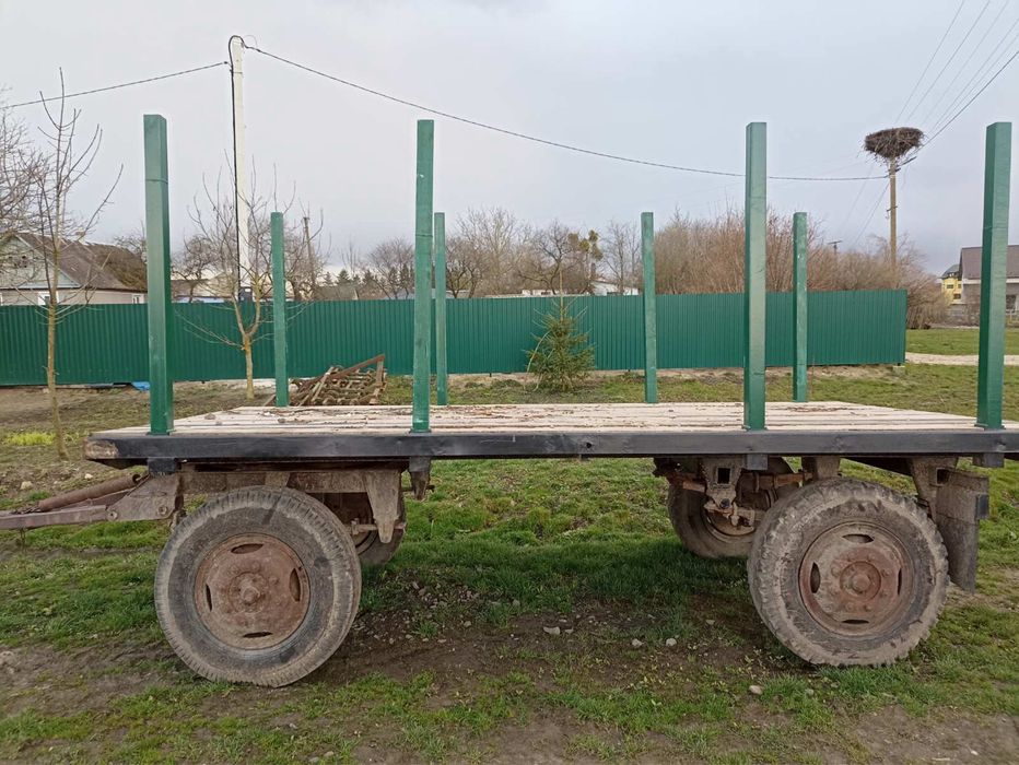 Прицеп лісовоз зіл обмін на камазовмький