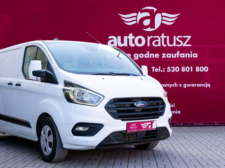 Ford Transit Custom  *Fv 23%*CUSTOM 300L*Automat*Org. Lakier*Pełny Serwis* 77500 netto*