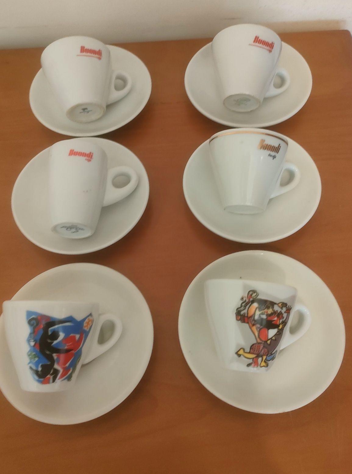 Chávenas café várias marcas