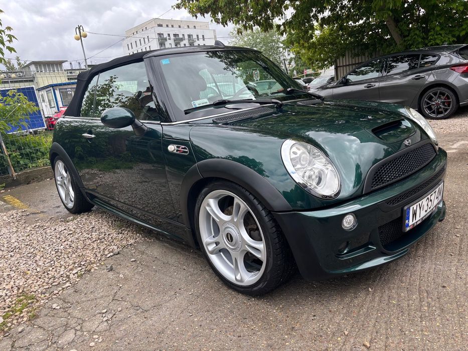 MINI Cooper S MINI Cooper S Cabrio R52 • British Racing Green • Pakiet Aero • 91 tys