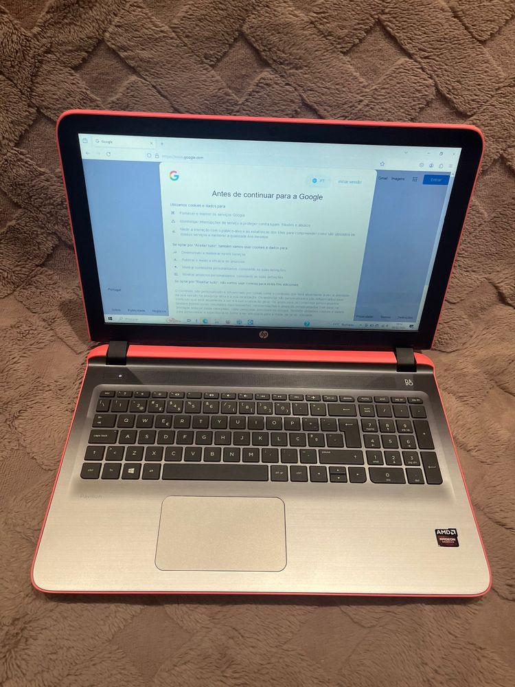 Portátil HP PAVILION 15.6" Notebook Rosa Pink