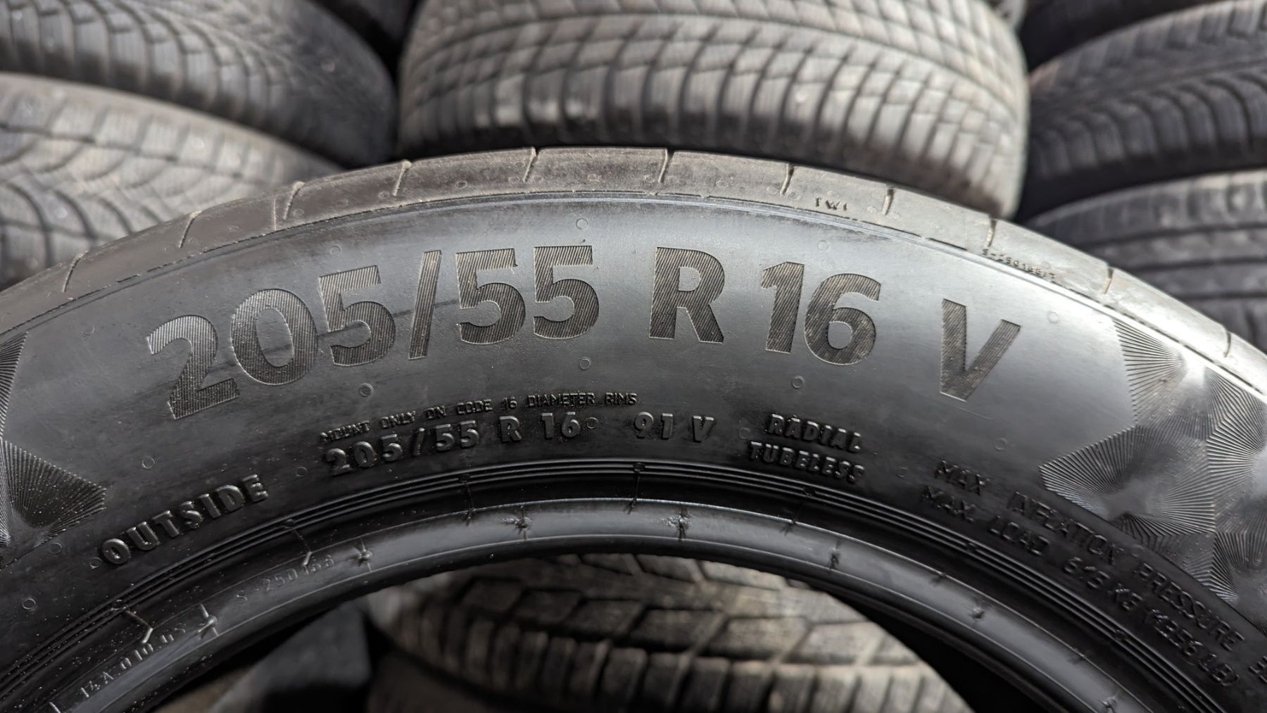 Шина 205/55 R 16 Continental PremiumContact 6. Одне колесо. Розпаровка