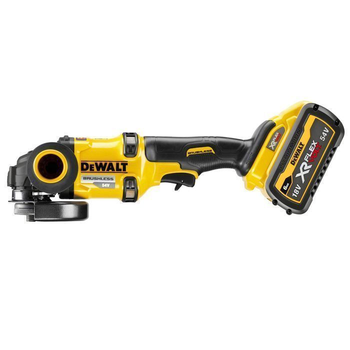 Szlifierka Kątowa Akumulatorowa 125 Mm Flexvolt 54 V 2*6.0Ah