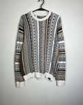 Sweter Hollister patterns type coogi / carlo colucci