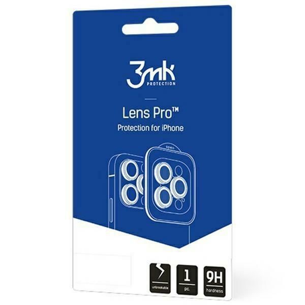 3MK Lens Protection Pro 9H. Najwyższa Ochrona dla Obiektywu iPhone 15.