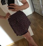 nowa spodnica w kwiaty 36 38 S M