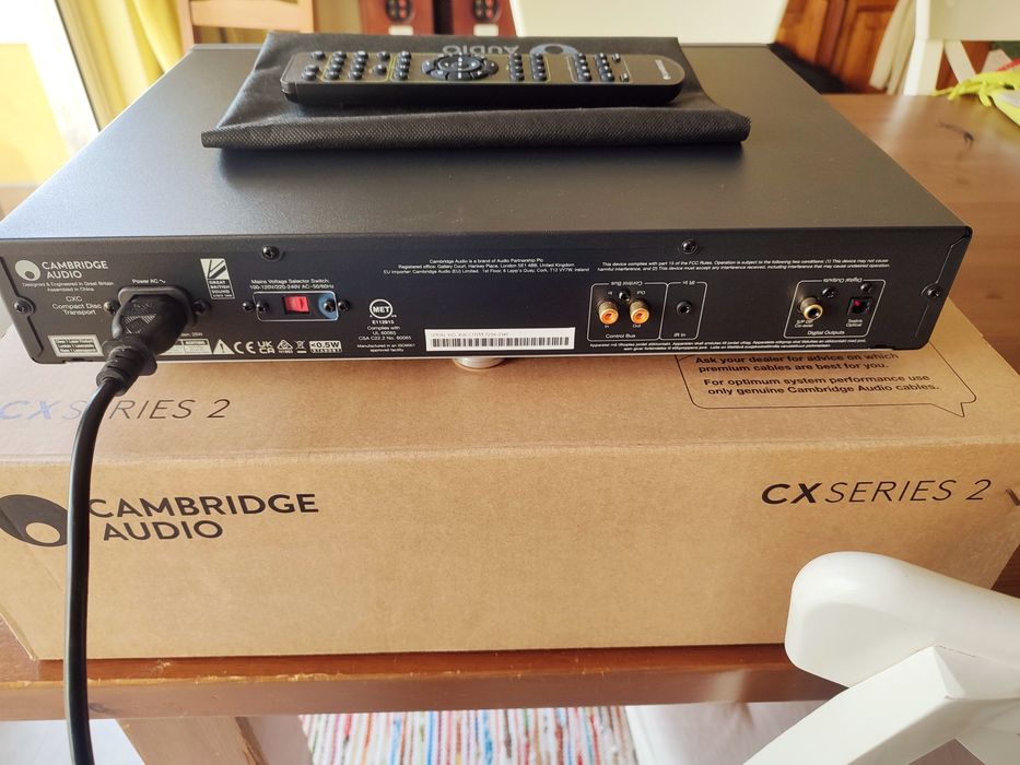 Cambridge Audio CXC V2 Transporte de CDs Hi-Fi C/Novo!