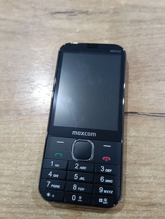 Telefon dla seniora maxcom mm334