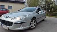 Peugeot 407SW 2004r 1.6HDi Dobry Stan!Klima!Alu!Panorama!Polecam!!