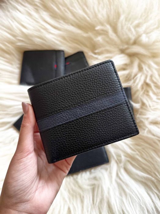 Кошелек кожаный мужской портмане