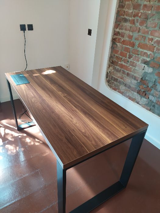 Biurko modern edition styl loft elektryczna regulacja dom biuro gaming