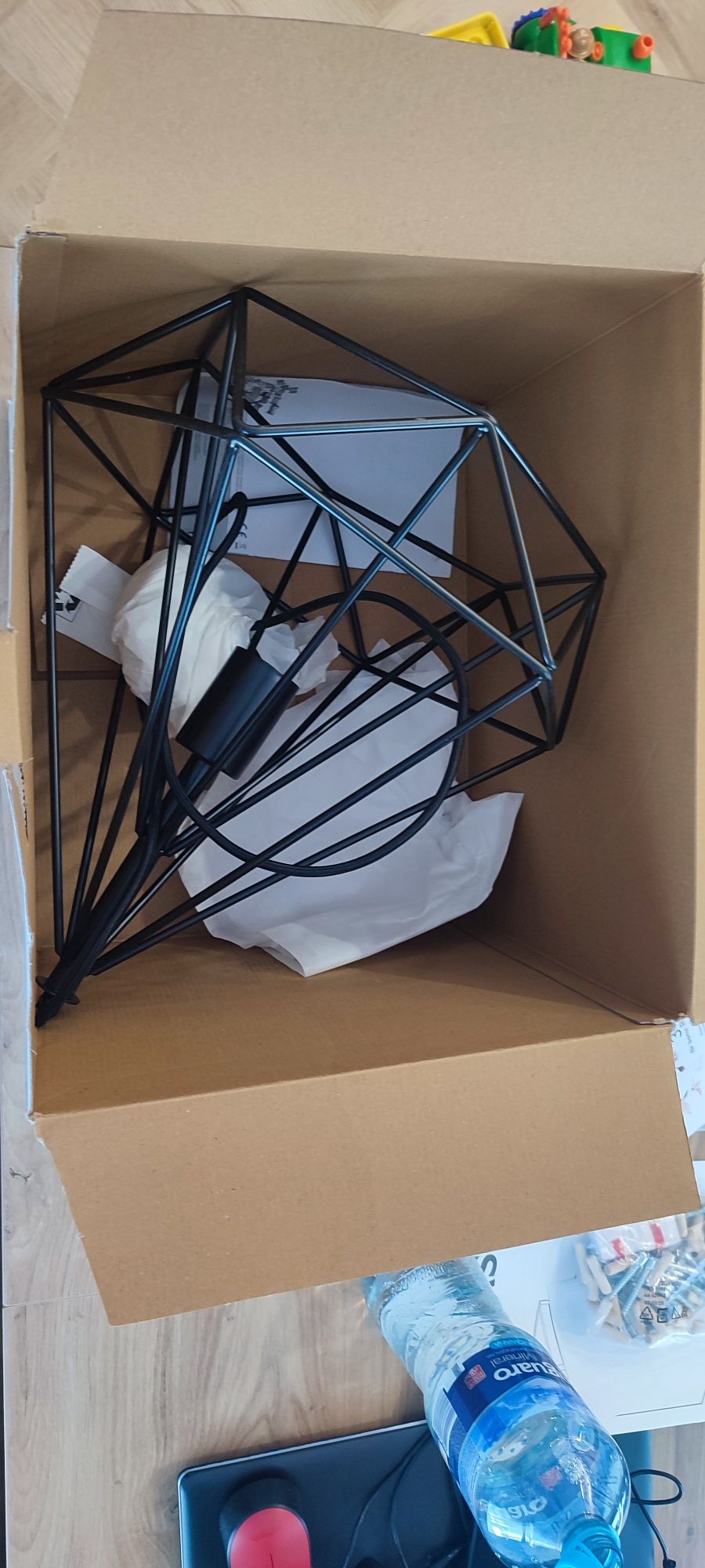 Lampa wisząca Byron czarna E27 Inspire