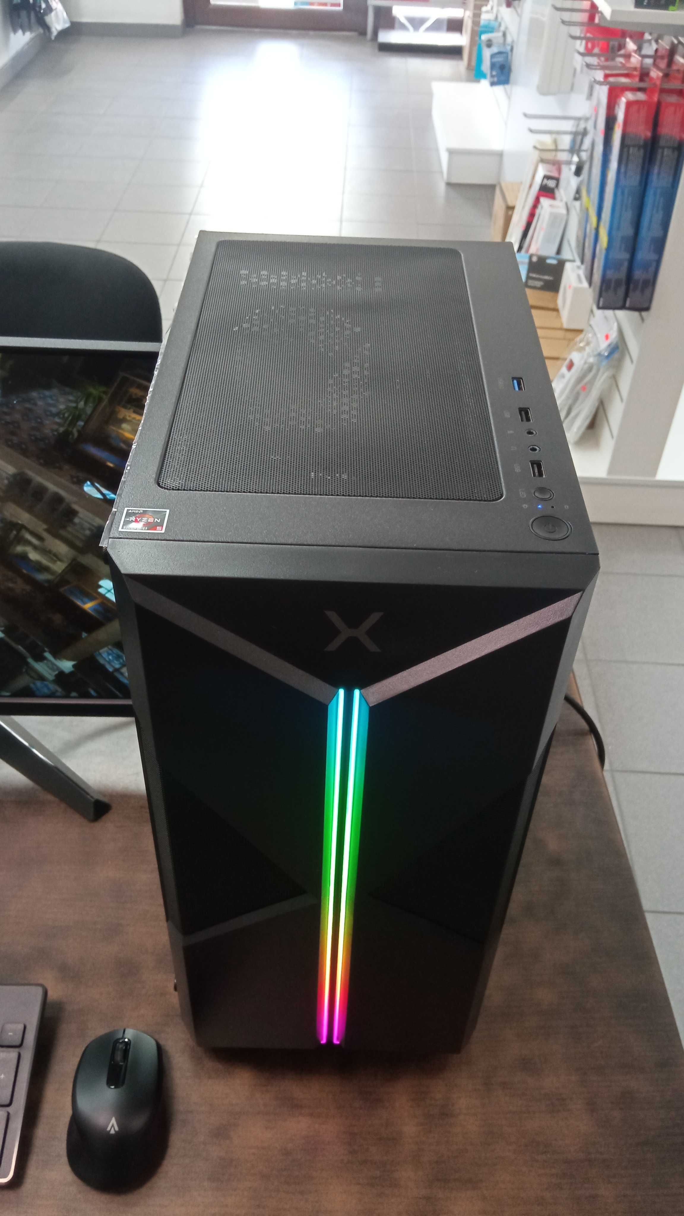 Zestaw komputerowy dla gracza Ryzen 5/16GB RAM/Nvidia RTX3050/Win11