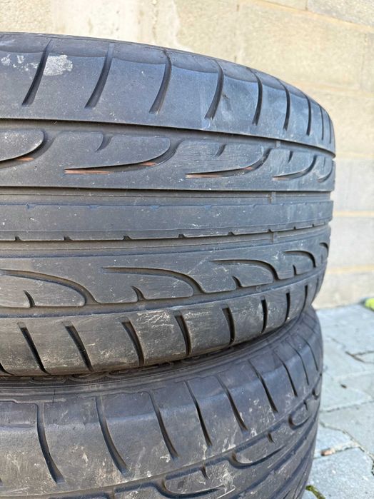 2 pneus 275/55 r19 semi novos Dunlop