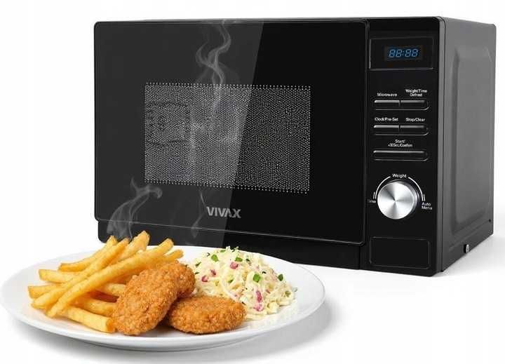 Kuchenka mikrofalowa mikrofalówka 20L 700W + ROZMRAŻANIE ZEGAR 24H