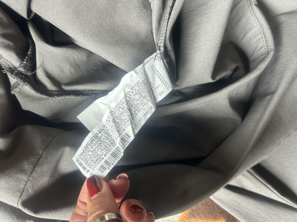 Calças flare com saia Pull&Bear