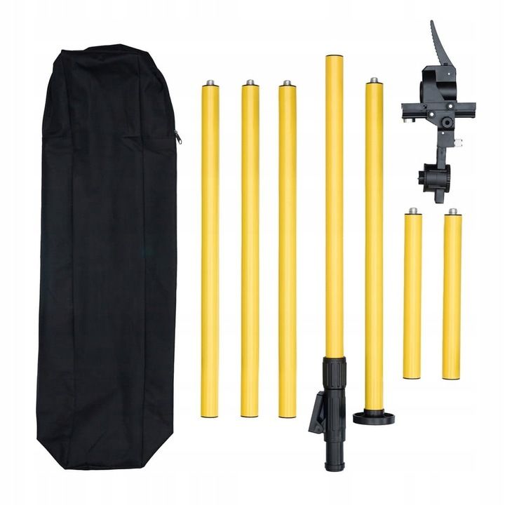 Statyw Rozporowy Tyczka Do Lasera Poziomicy 420 Cm +adapter Do Skosów