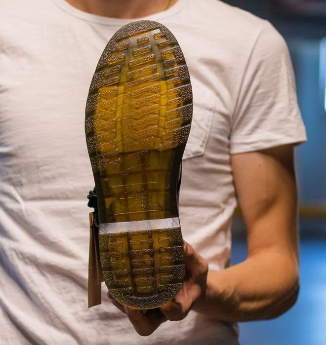 Ботинки женские Dr. Martens 1460 Black 11822006 Доктор Мартенс (МЕХ)