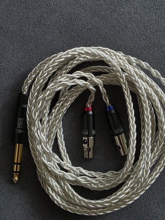 Продам hi-fi кабель Meze Silver Plated PCUHD minixir to 6.3mm