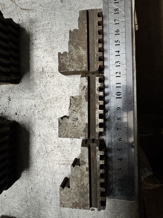 набор кулачков для токарного патрона