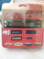 Medidor de temperatura/voltagem para auto