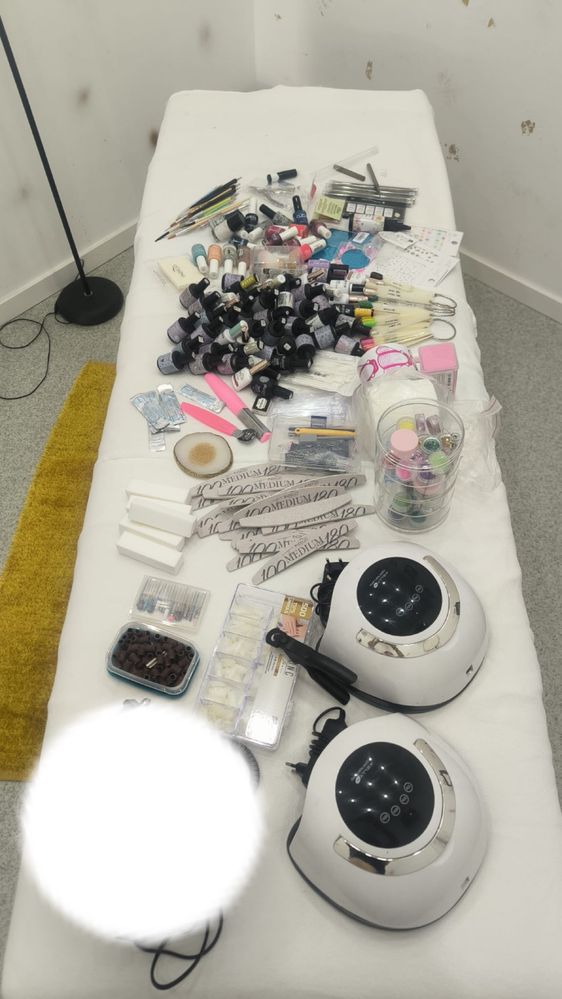 Kit completo de manicure e nail designer – USADO