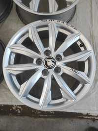 429 Felgi aluminiowe SKODA R 17 5x112 Bardzo Ładne