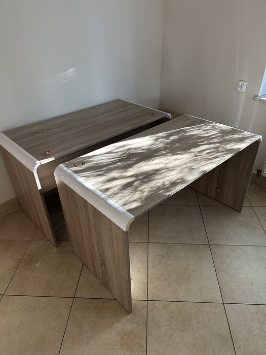 Biurko jasne 2 sztuki lublin