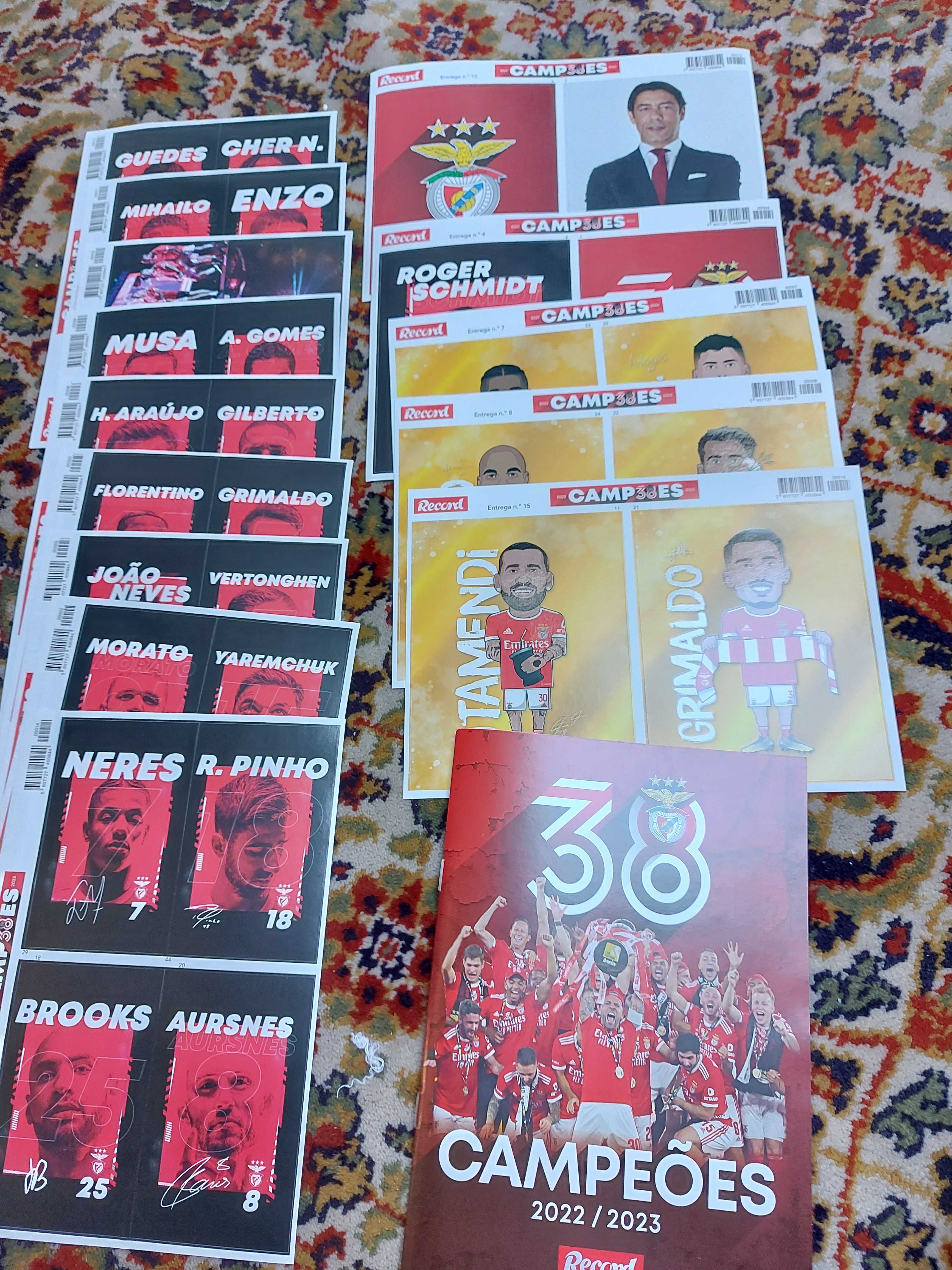 Caderneta benfica 38 record