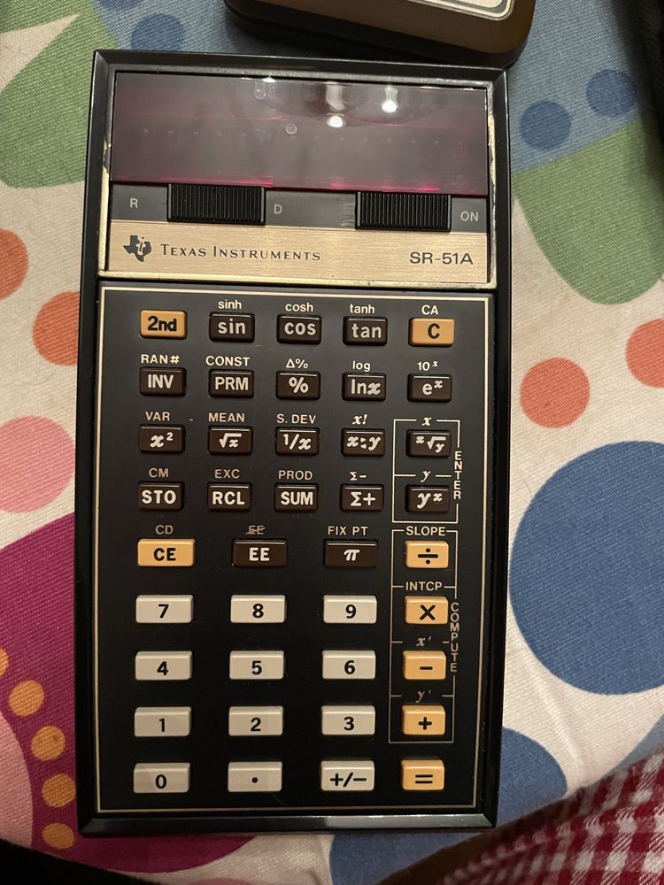 Calculadoras vintage