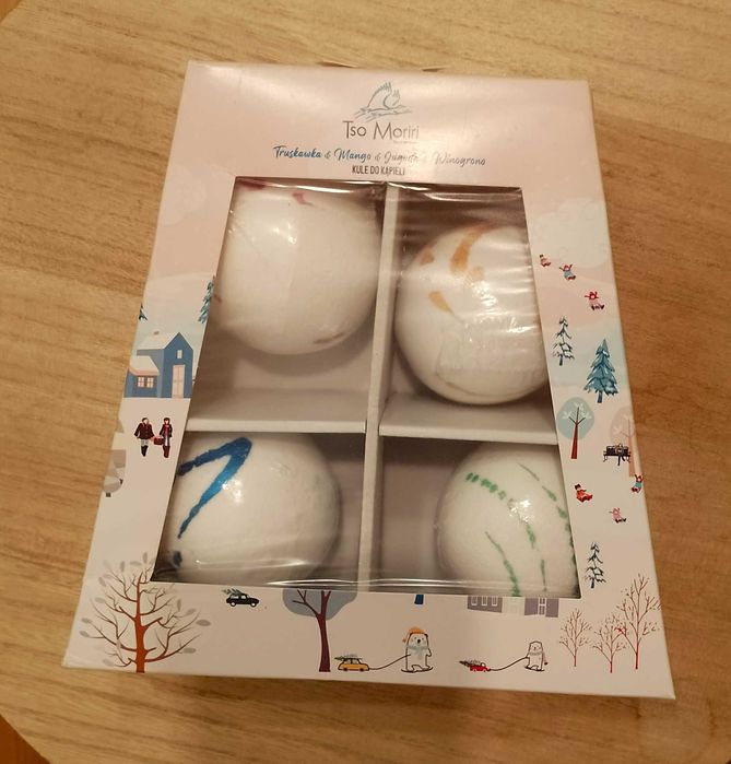 Luksusowe kule do kąpieli Tso Moriri – prezent pełen relaksu