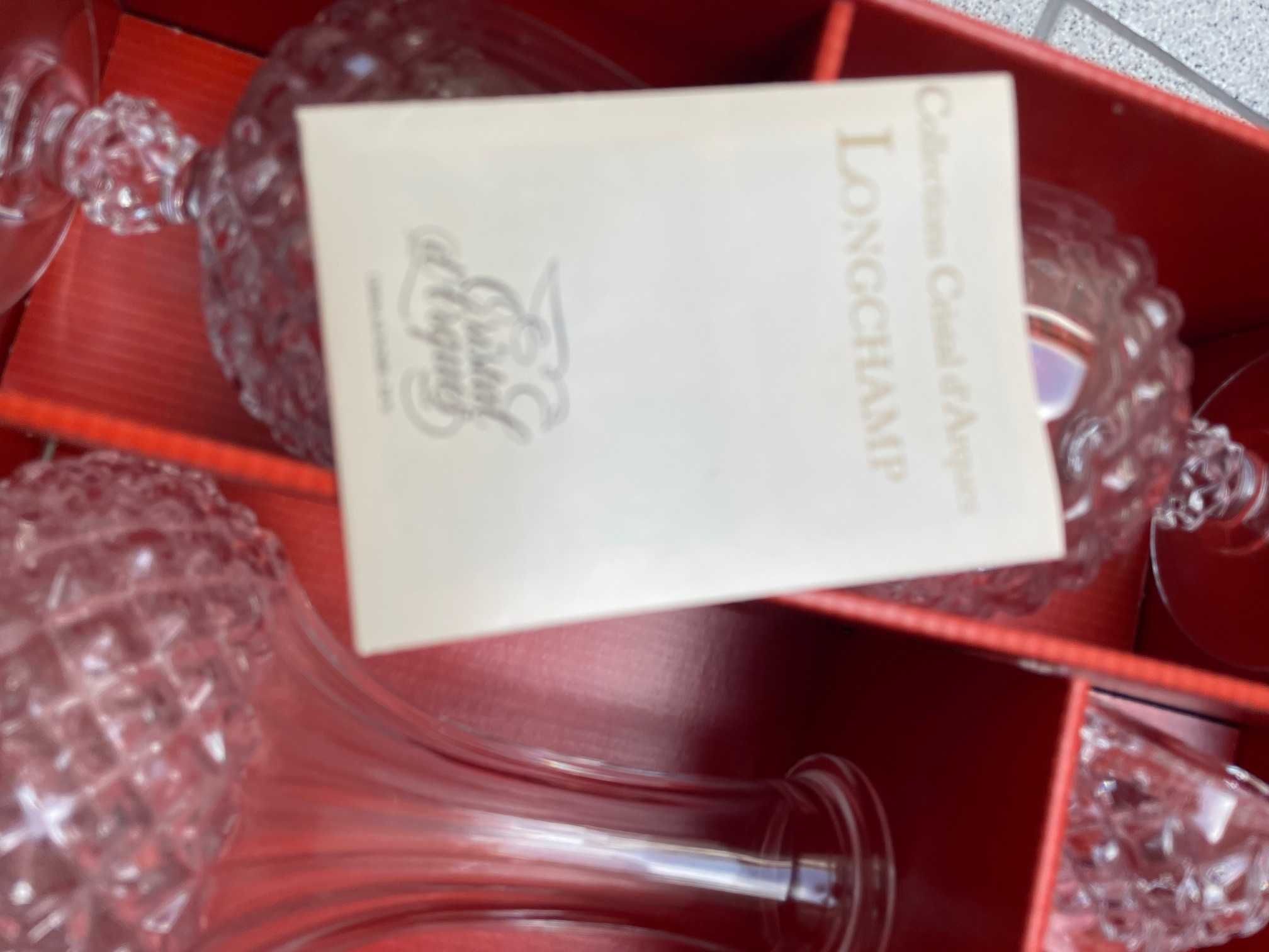 Garrafa e 2 cálices para licor Cristal D'Arques