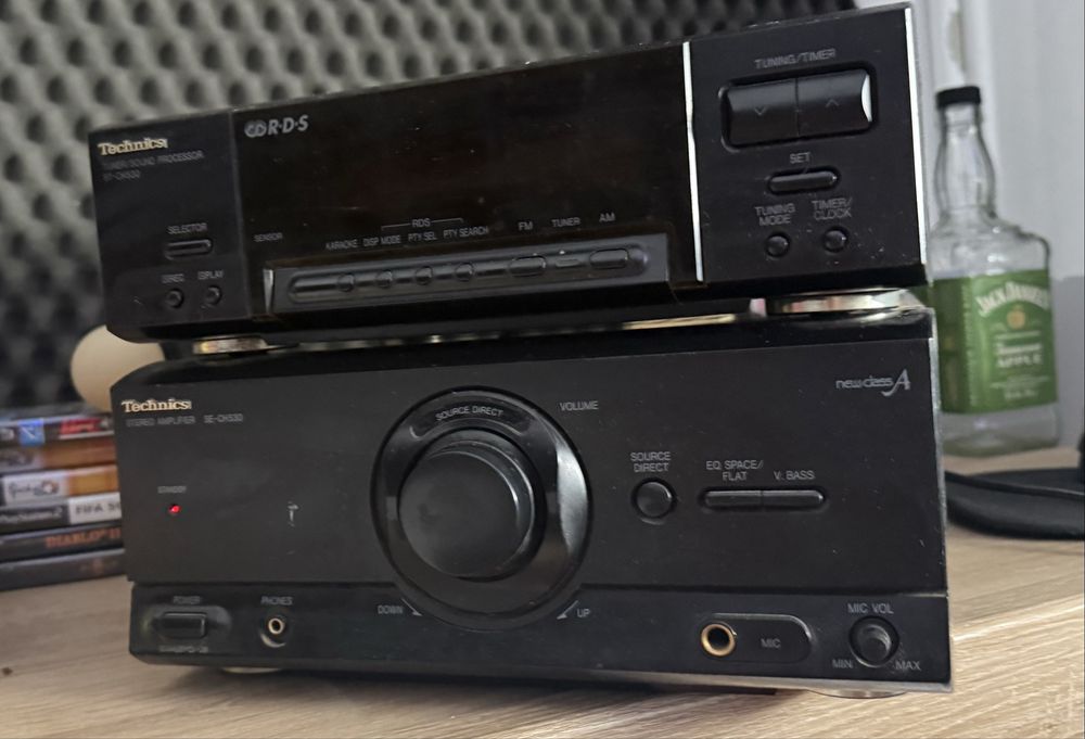 Okazja! Technics wzmacniacz i tuner st-ch530 i se-ch530