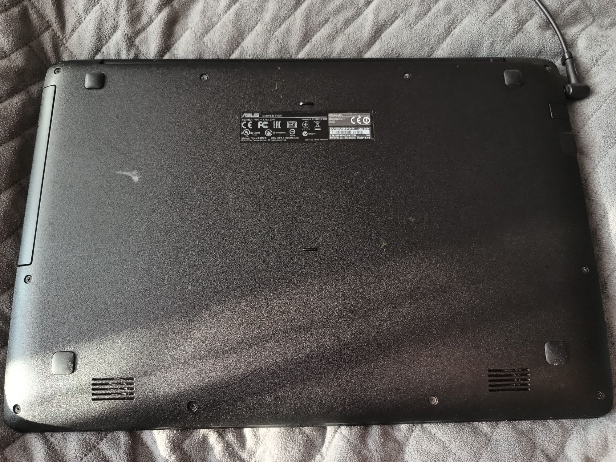 Asus f553m uszkodzona klawiatura